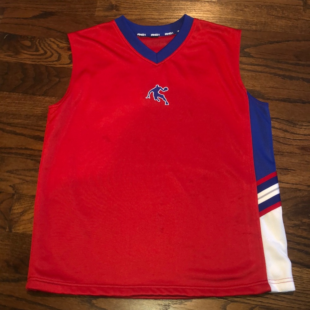 AND 1 basketball jersey
